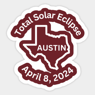 Total Solar Eclipse Sticker